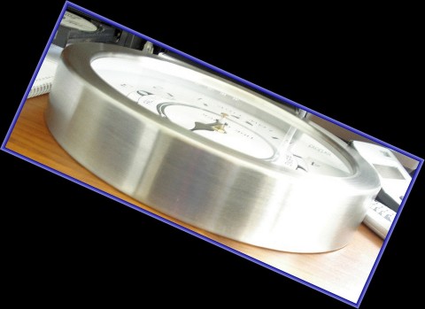 Tide Clock Stainless Steel 205mm